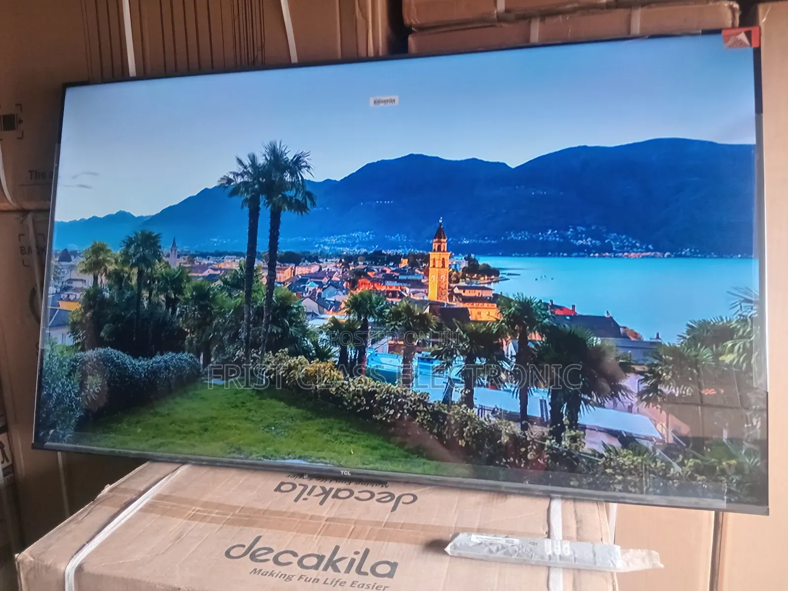 Designed for Immersive Viewing — TCL 55 Inches Smart TV.