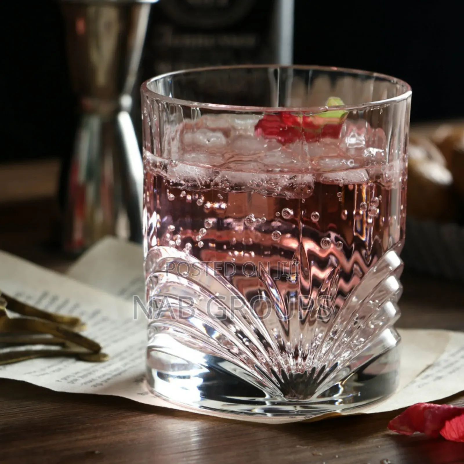 6pcs Tullia Rock Whisky Glasses