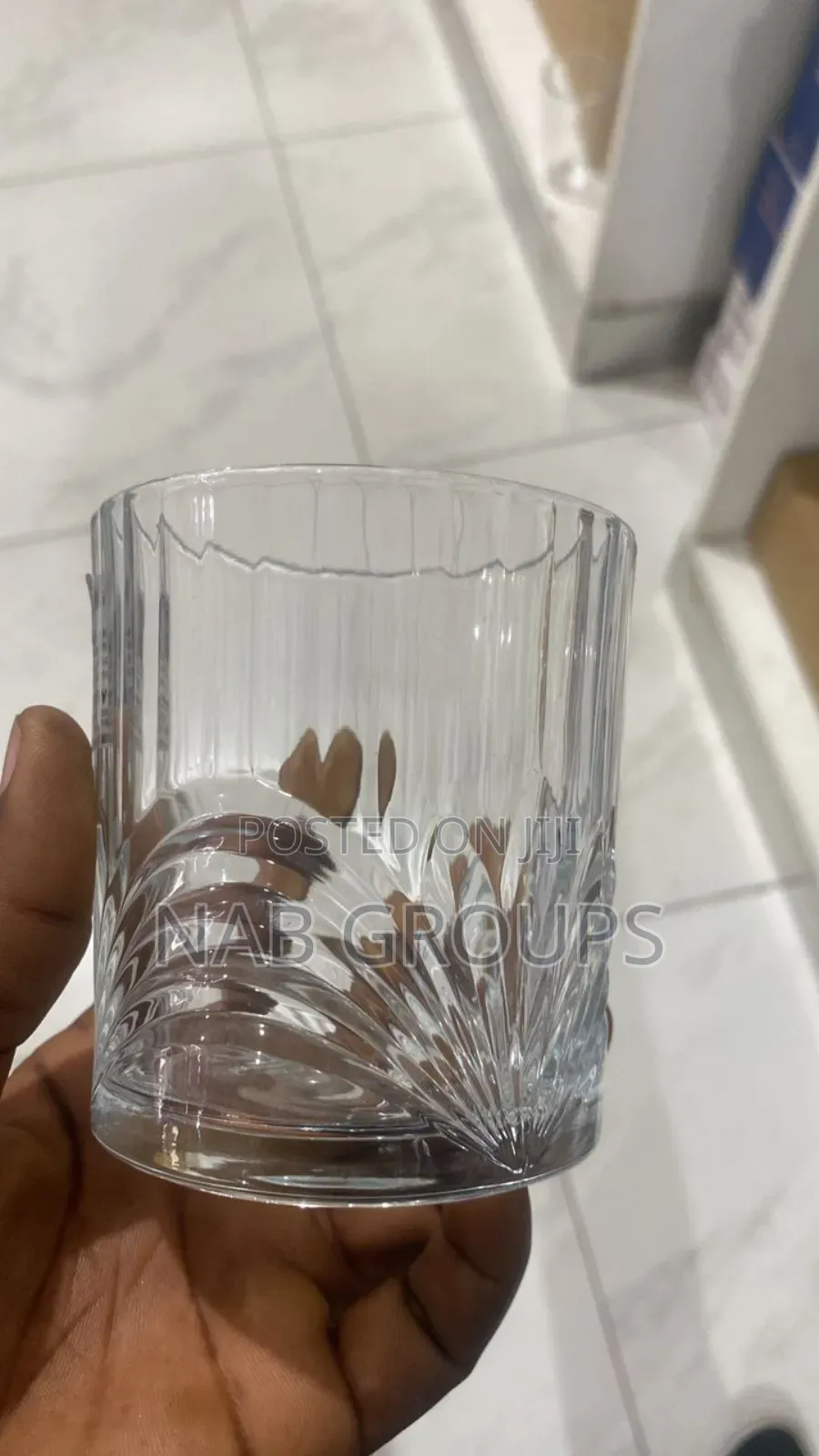 6pcs Tullia Rock Whisky Glasses
