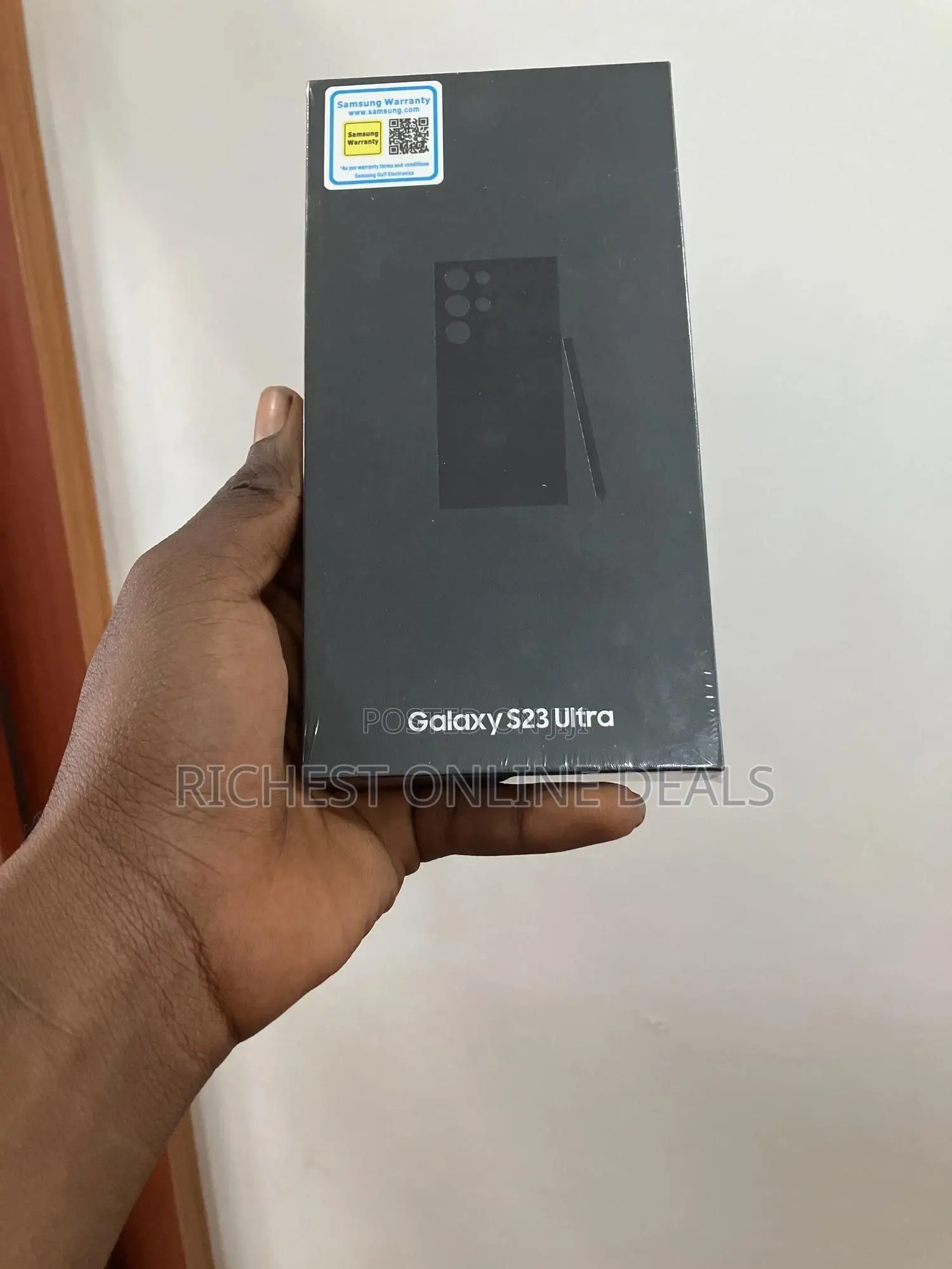 New Samsung Galaxy S23 Ultra 256 GB Black