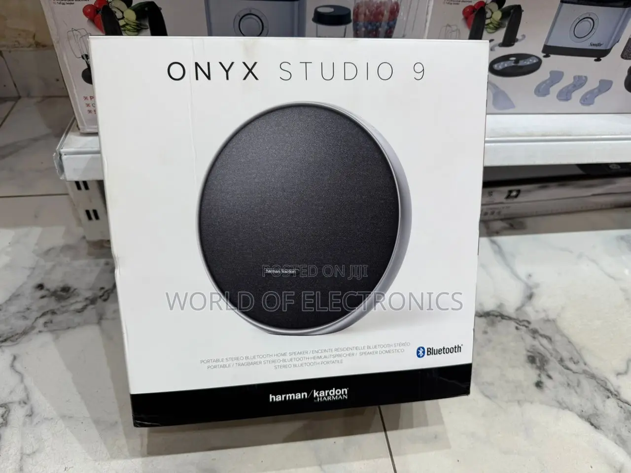 Ultra Modern Sleek Onyx 9 Bluetooth Speaker