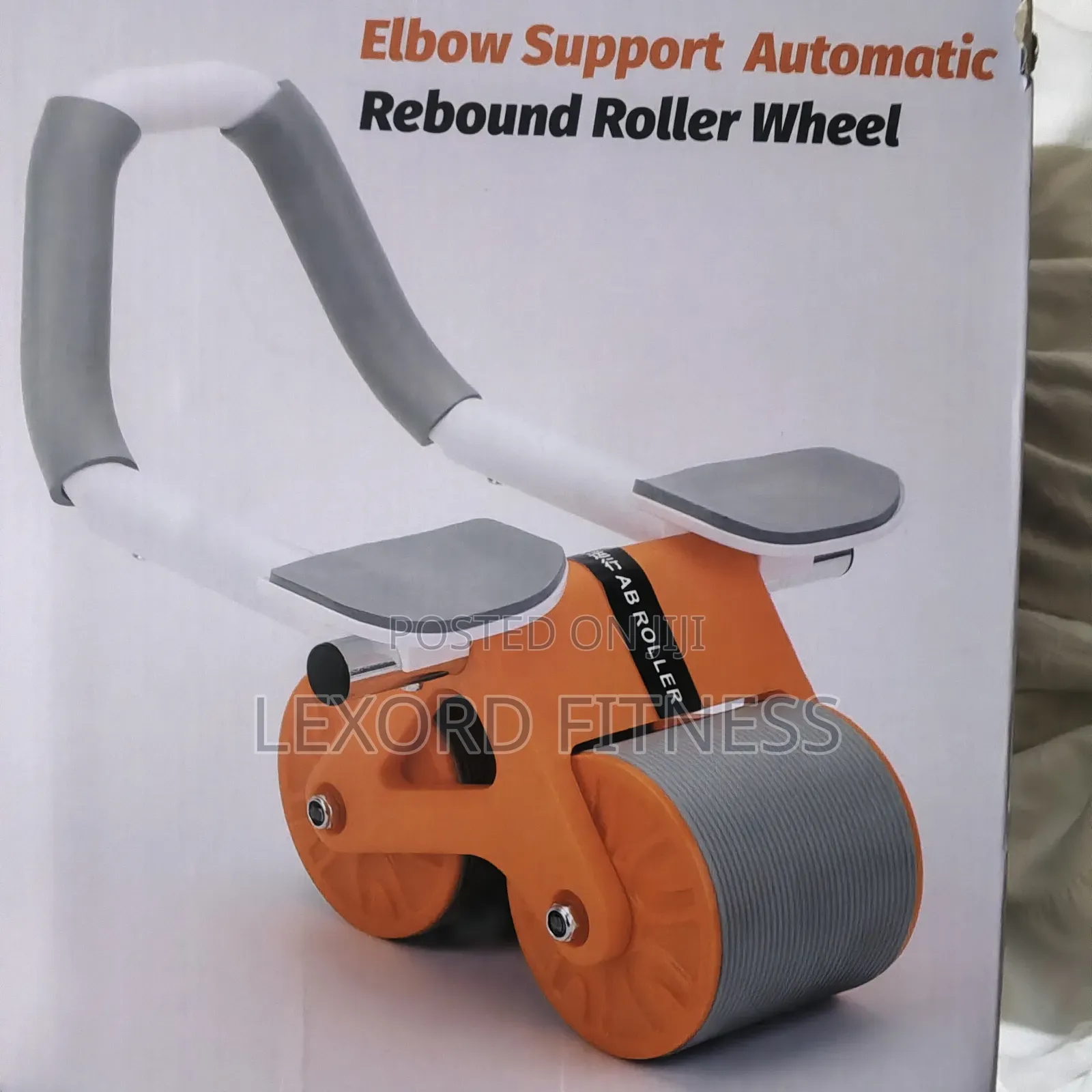 Abdominal Wheel Automatic Rebound Elbow Support Anti Slip