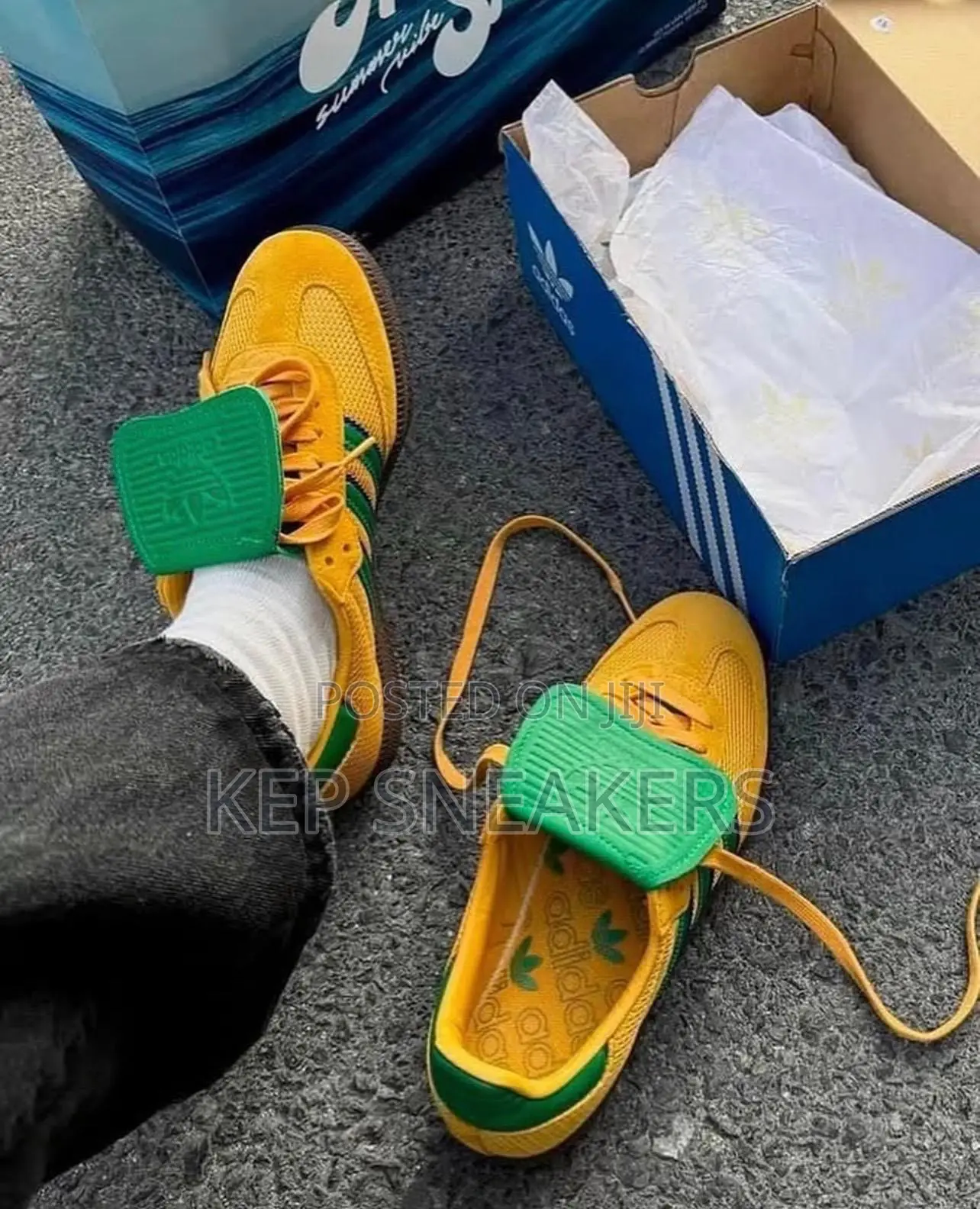 Adidas Samba Lt Preloved Yellow
