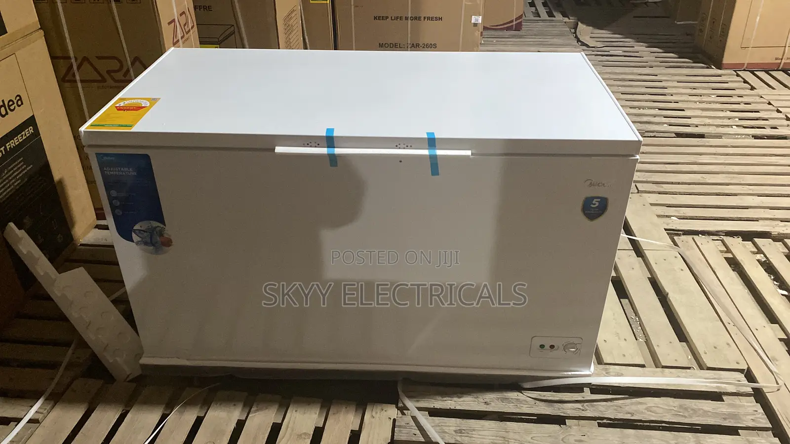 Midea 418ltrs Chest Freezer-(Mdrc564fzf01)