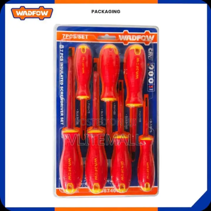 Wadfow 7 Pieces Insulated Screwdriver Set - Wss7407