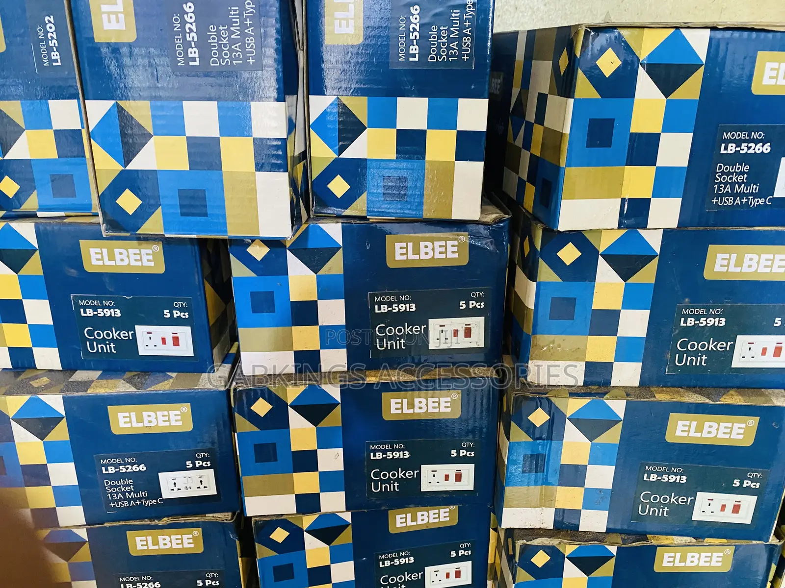 Elbee Double Socket -Lb 5913