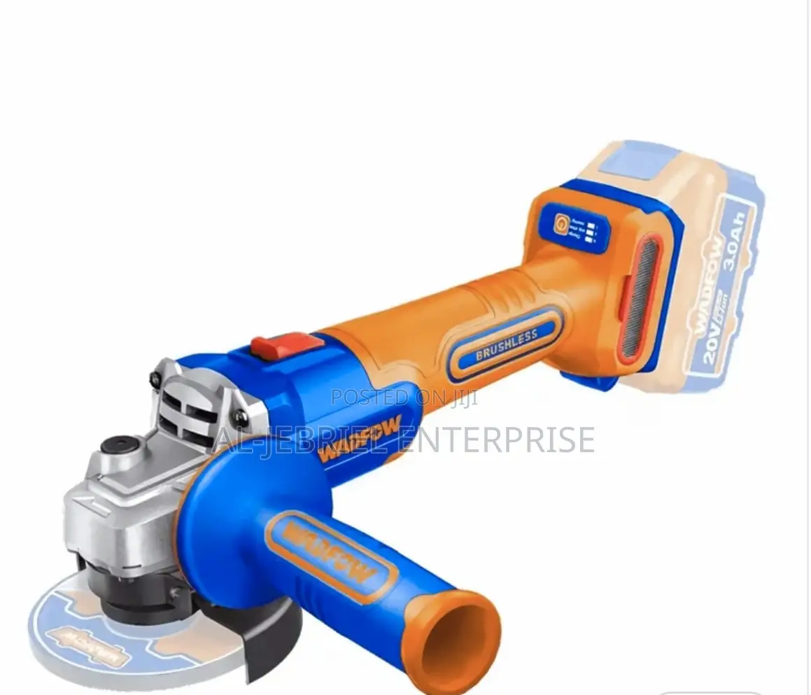 Wadfow 20v Cordless Angle Grinder