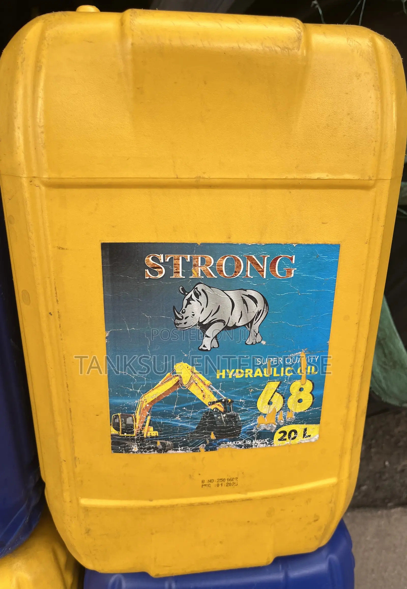 Strong Engine and Hydraulic Oil