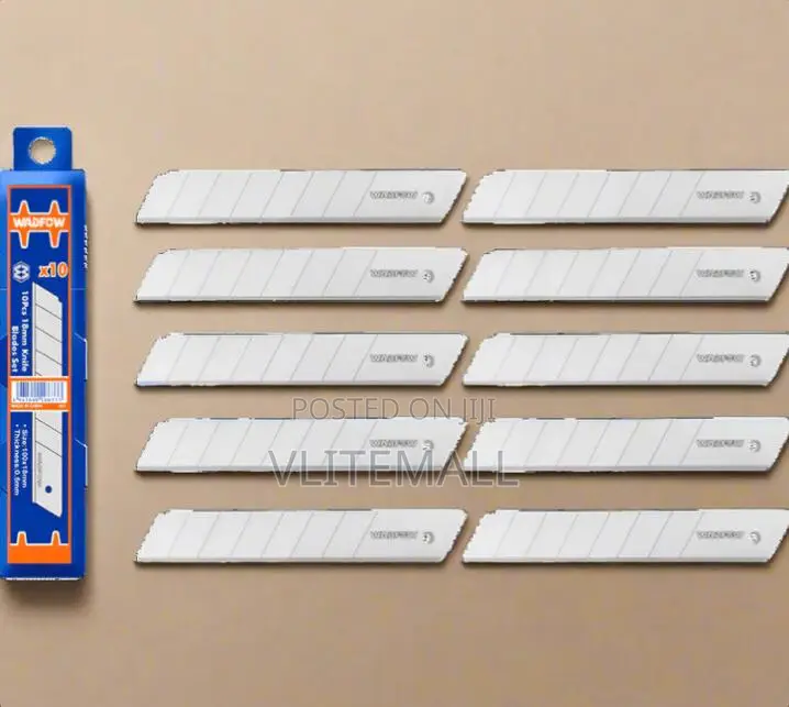 Wadfow 10 Pieces Snap-Off Knife Blades Set - Wmk1k09