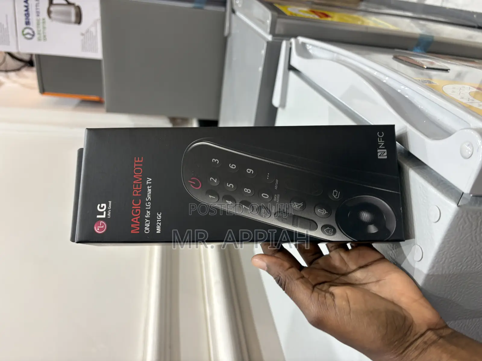 Original an-Mr21ga Magic Remote With Voice Lg(Black) 