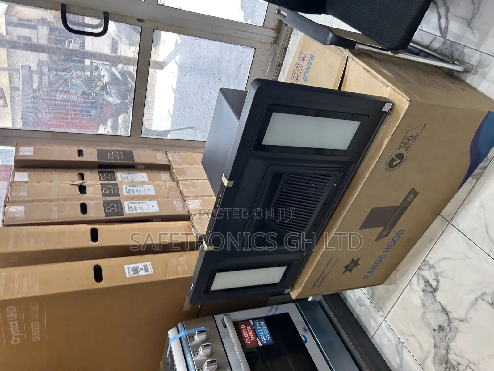 High Quality Black Kenwood 90cm Long Heat Extractor
