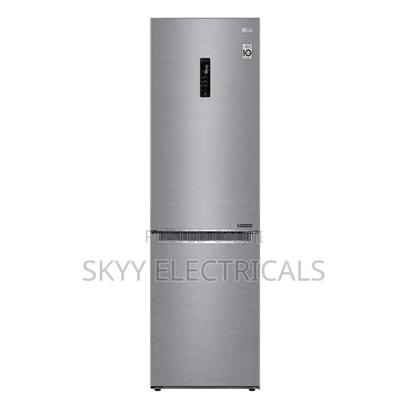 Lg 374l Bottom Freezer Refigerator - Silver