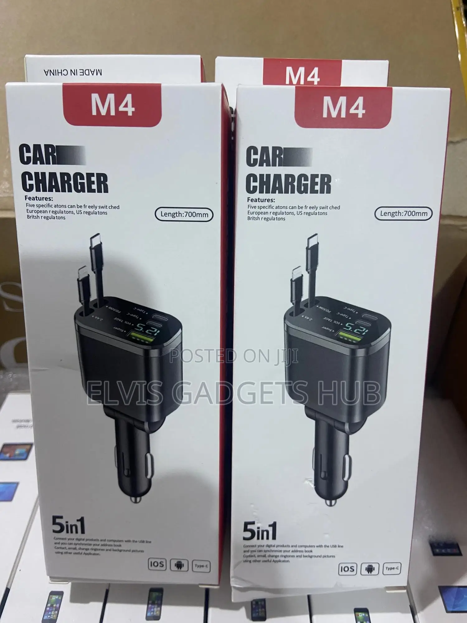 Retractable Car Charger