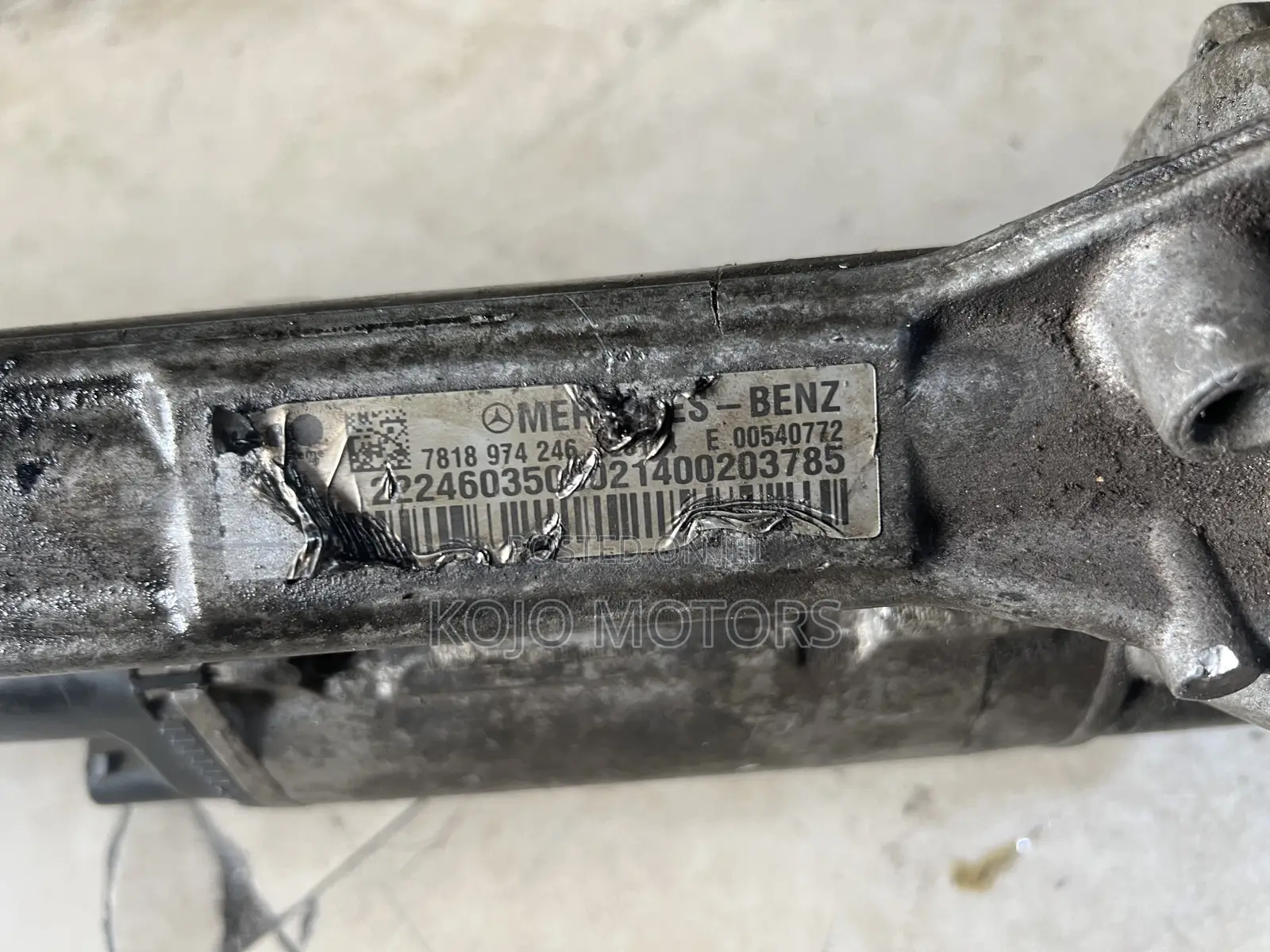 Benz 222 Steering Rack Available