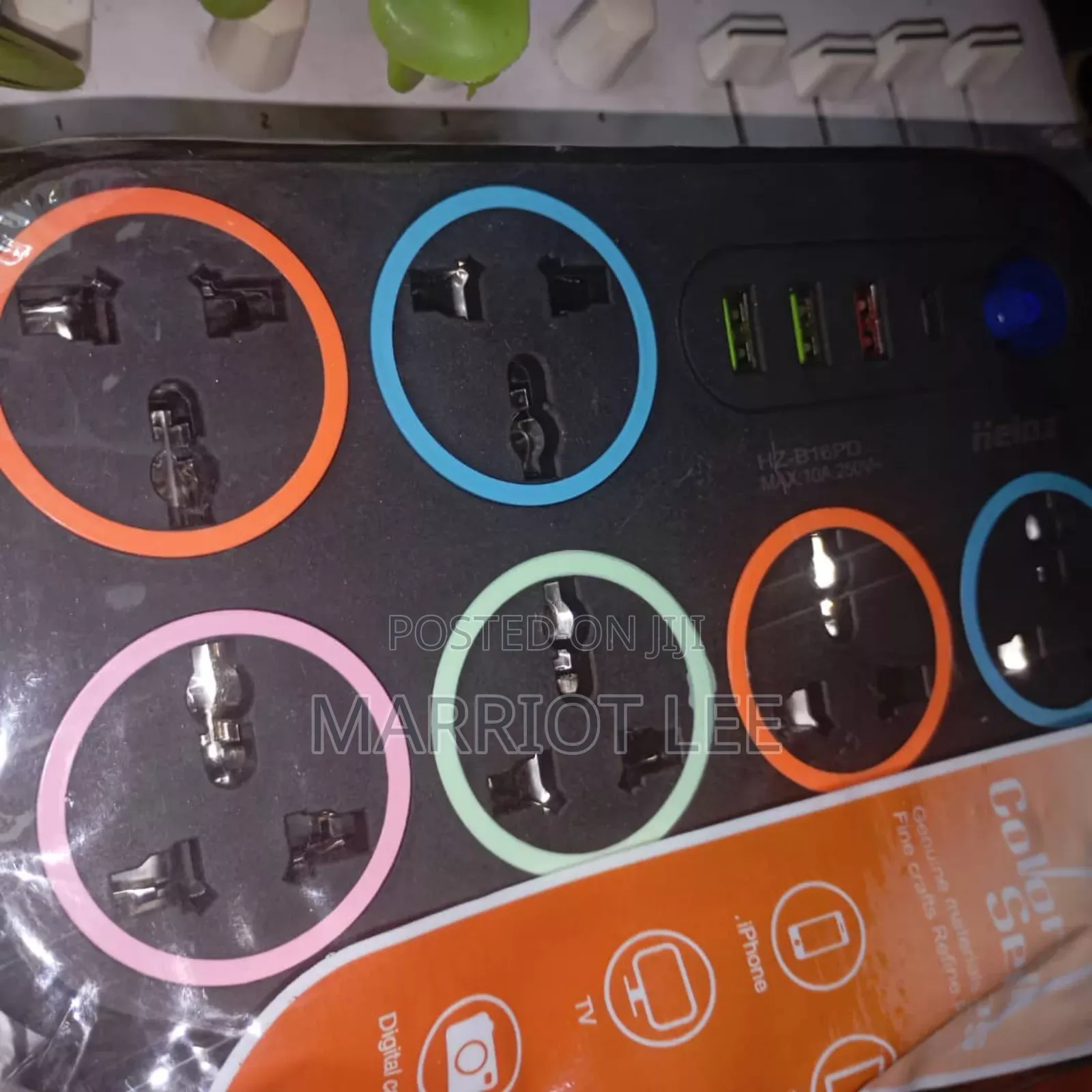 Extension Socket With Usb and Type C