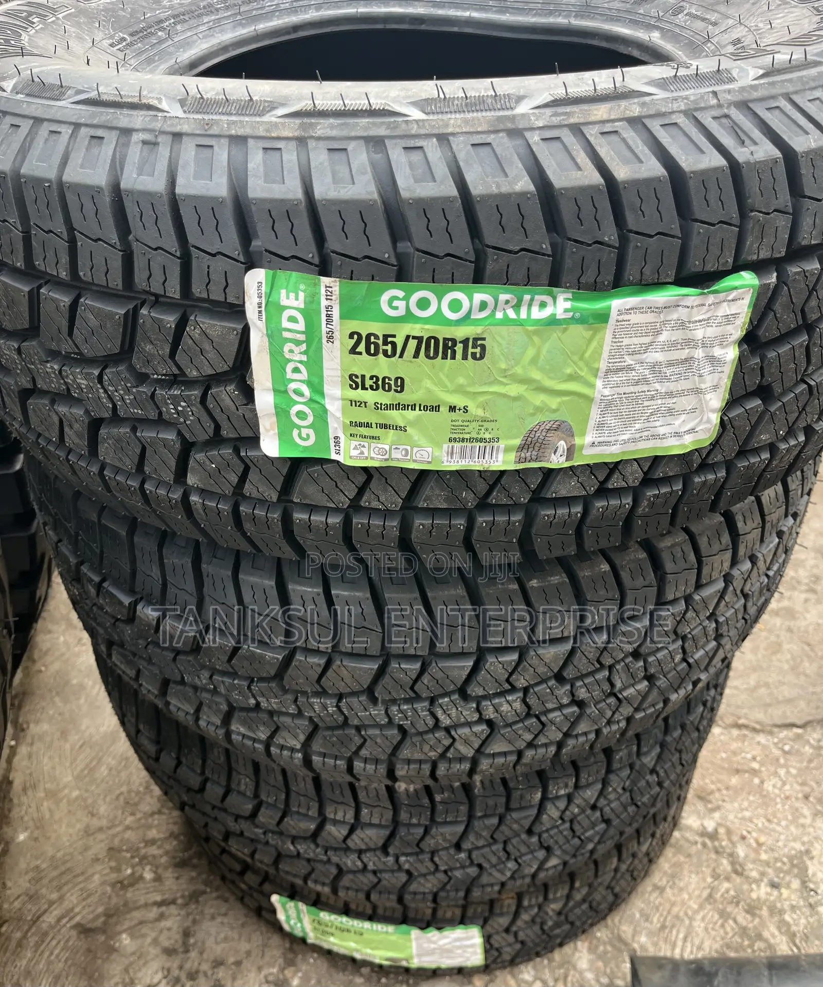 Goodride Tyre 265 70 R15