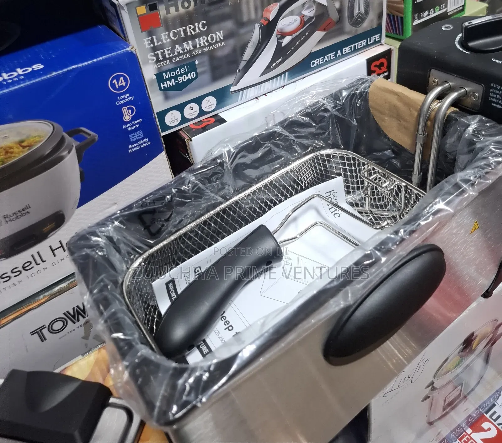 3.L George Home Deep Fryer From Uk