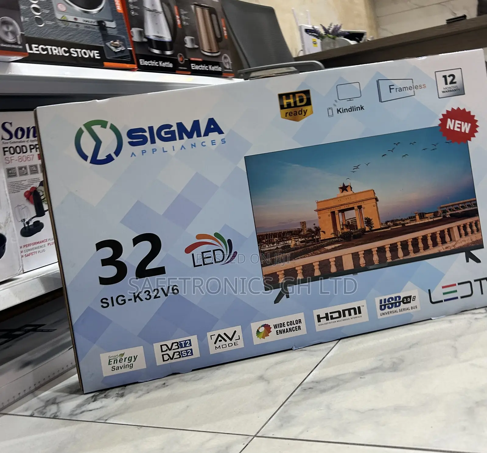 Grab Frameless Full Hd Sigma 32 Inch Reliable Sig-K32v6 Tv