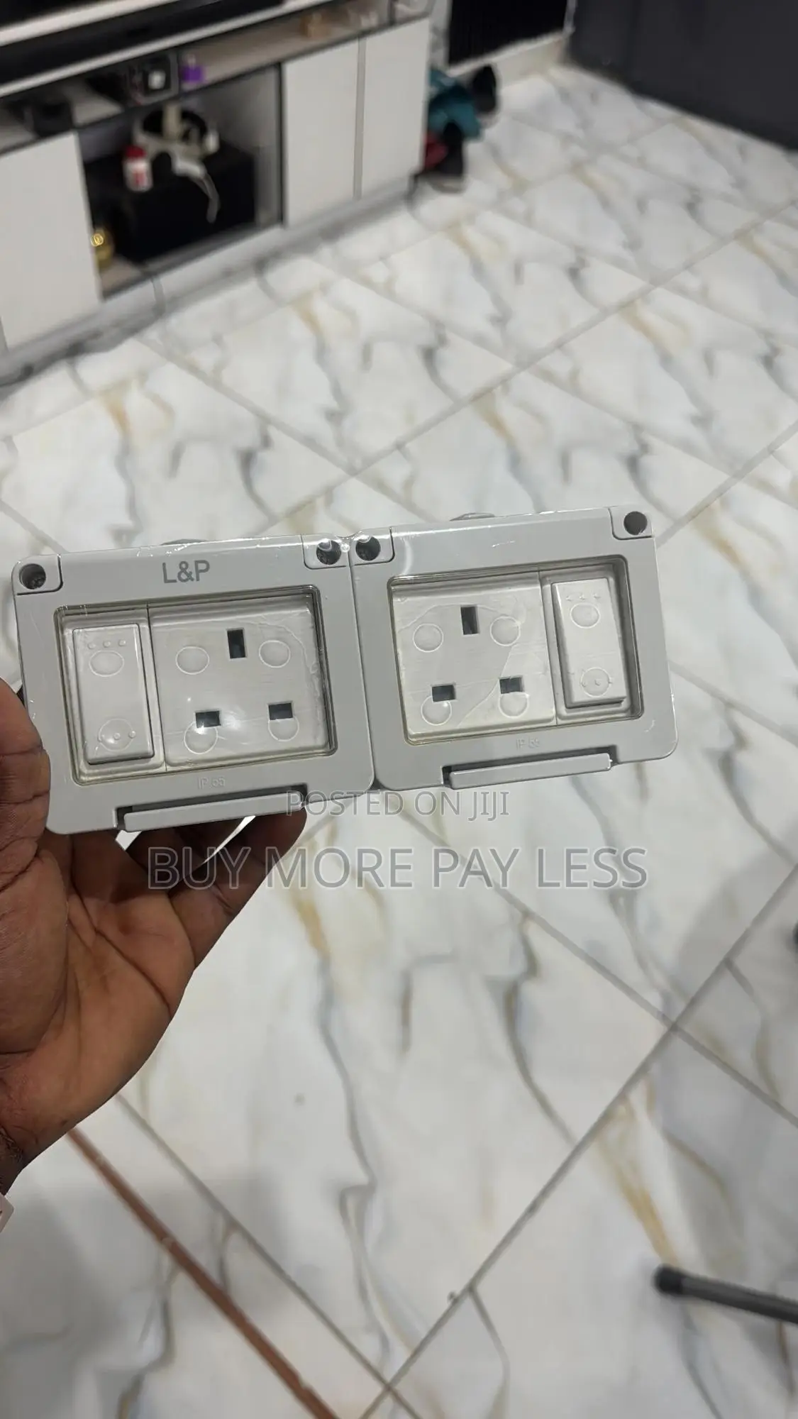 Ip65 Waterproof Double Socket