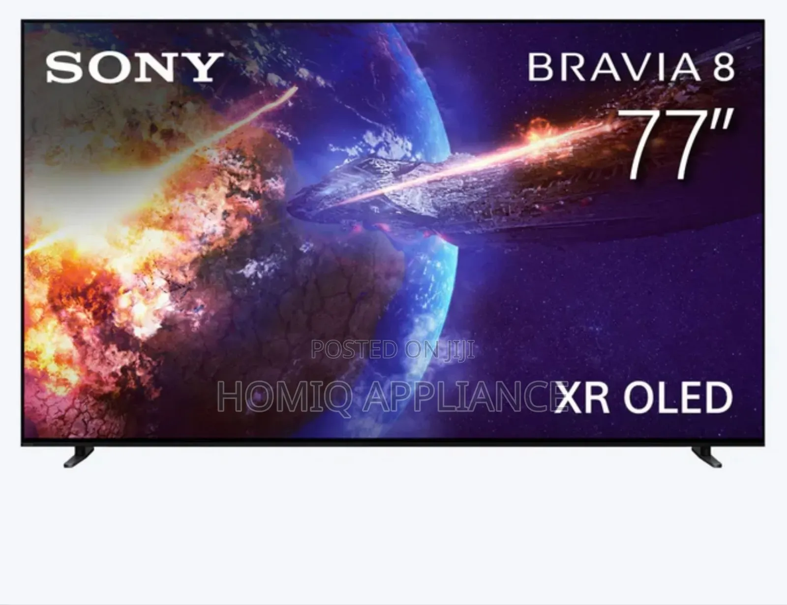 77-Inch Sony Oled Ultra Hd Tv Bravia 8 Smart Tv With Dolby Vision