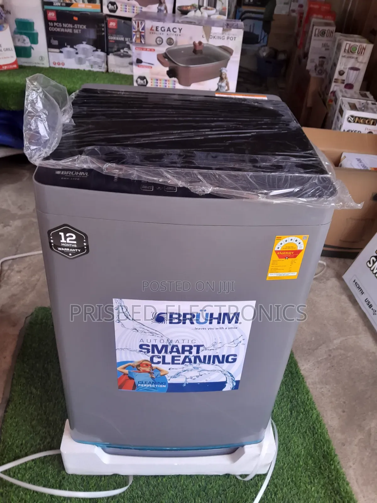 Bruhm Durable Washing Machine 10kg Top Load