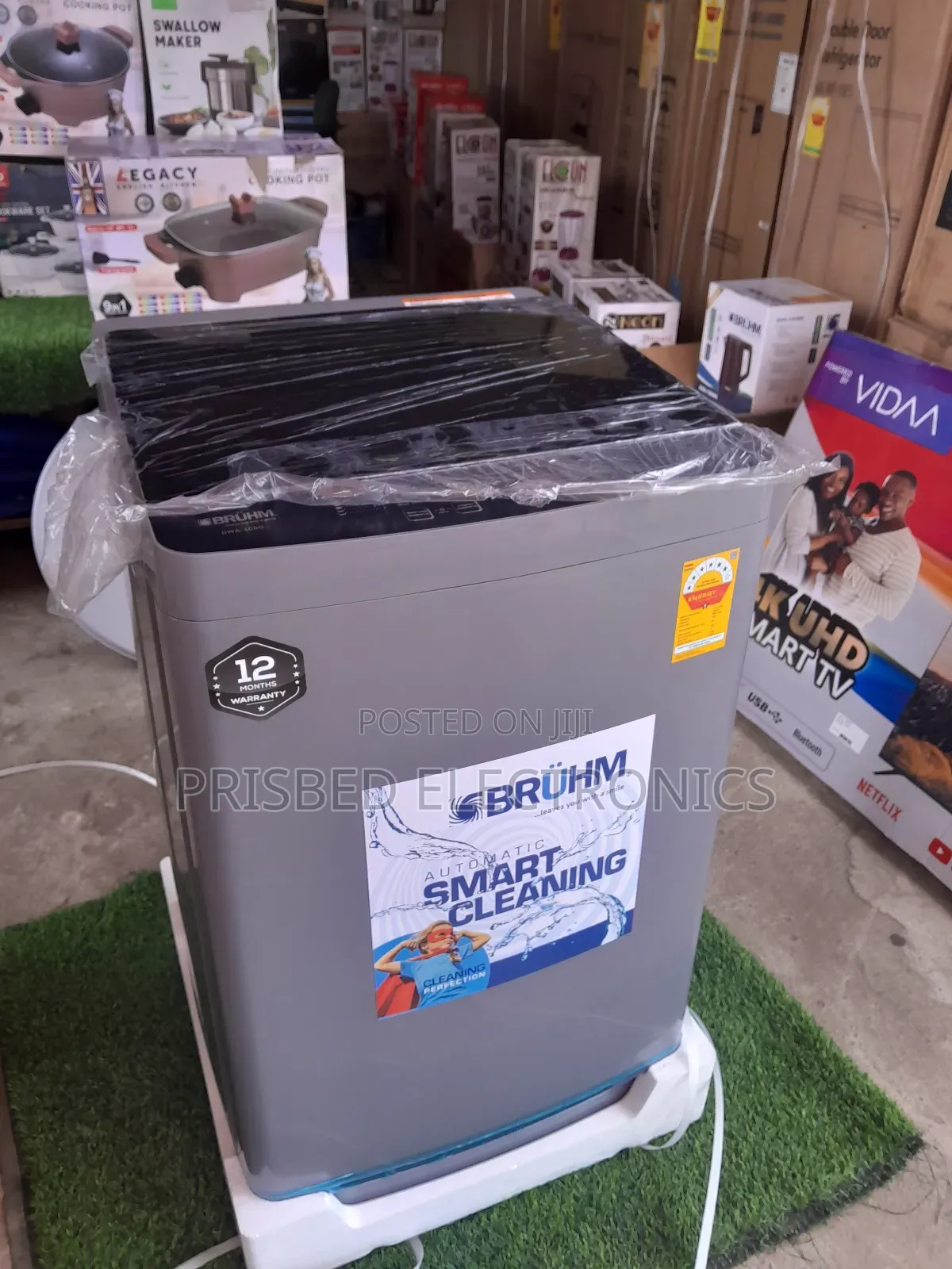 Bruhm Durable Washing Machine 10kg Top Load
