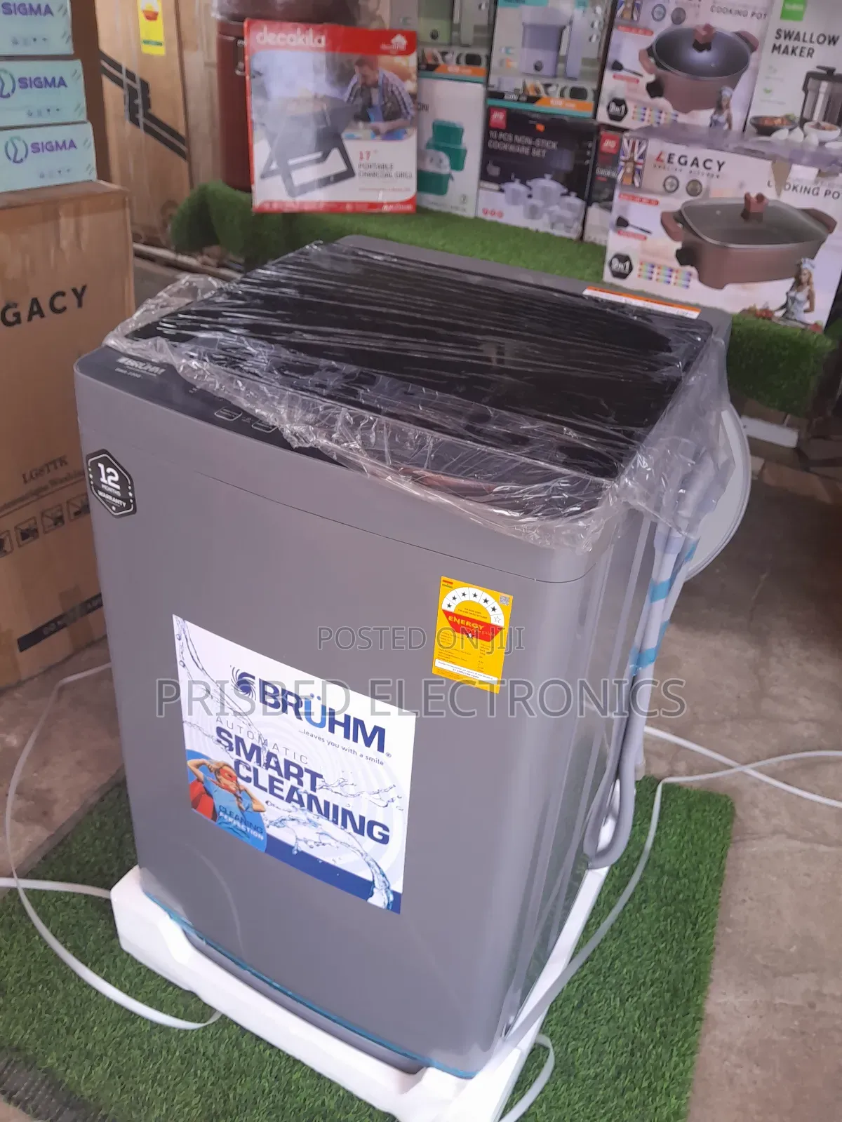 Bruhm Durable Washing Machine 10kg Top Load