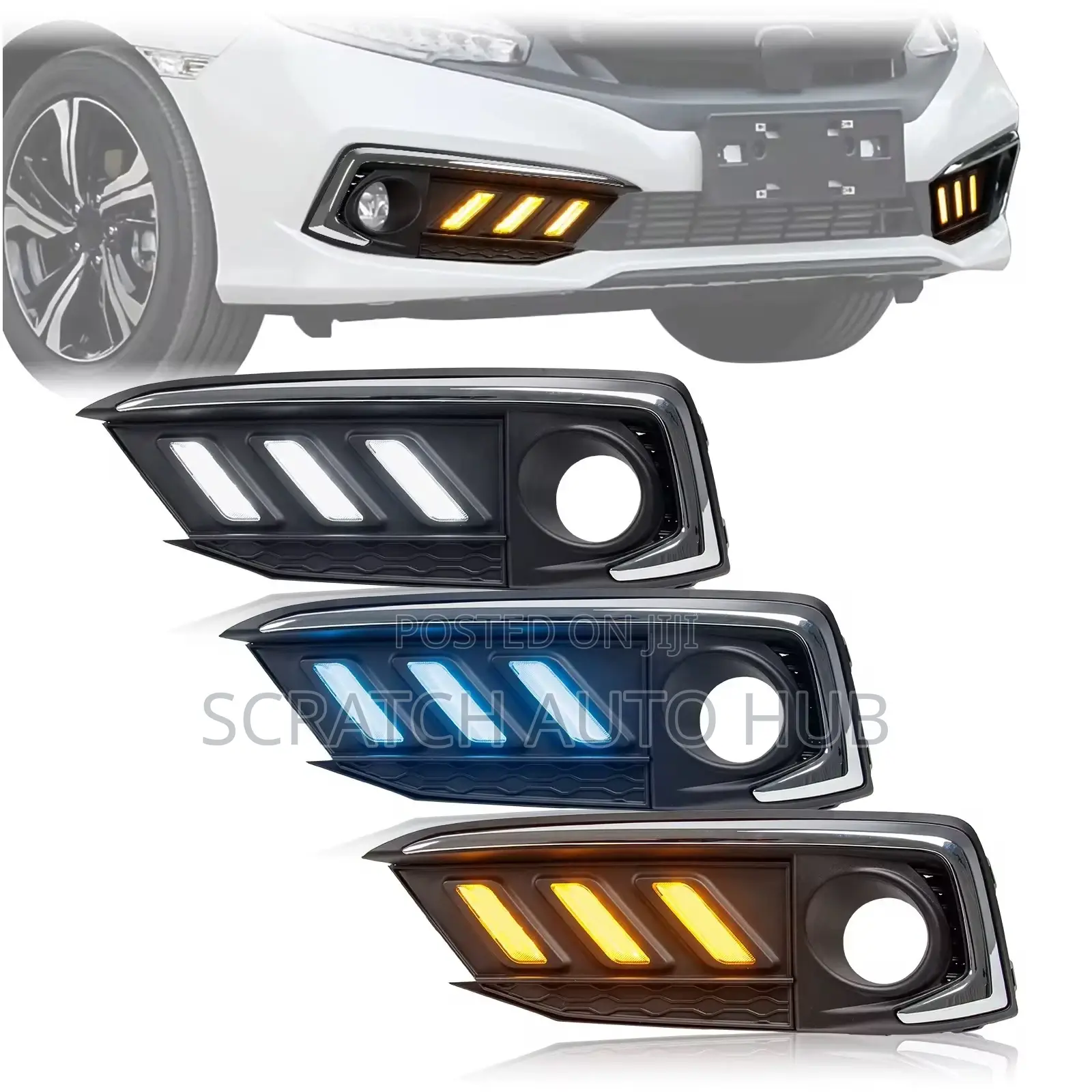 Honda Civic 2019/ Front Bumper Reflector Light
