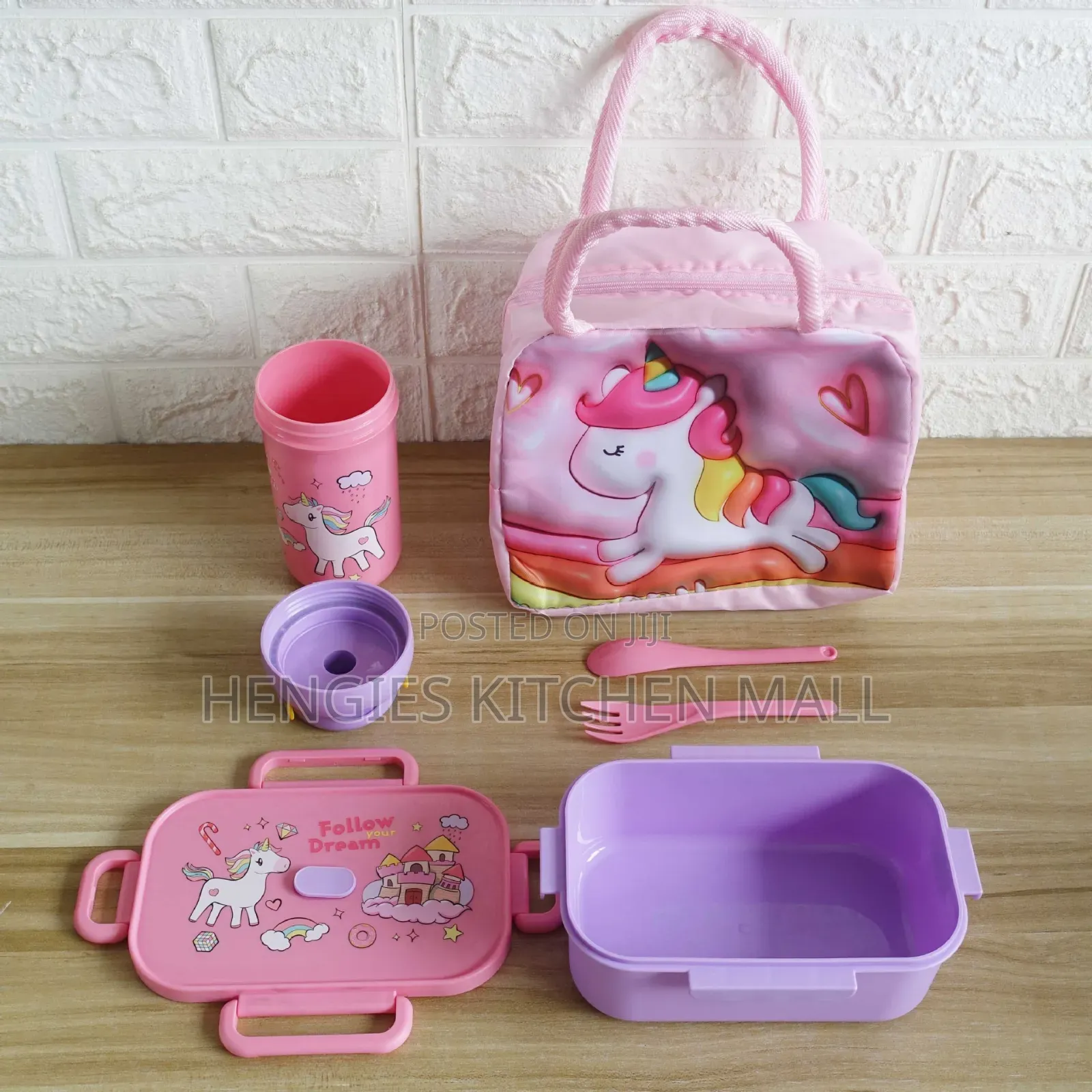 Lunch Box (Bowl, Bottle and Bag)