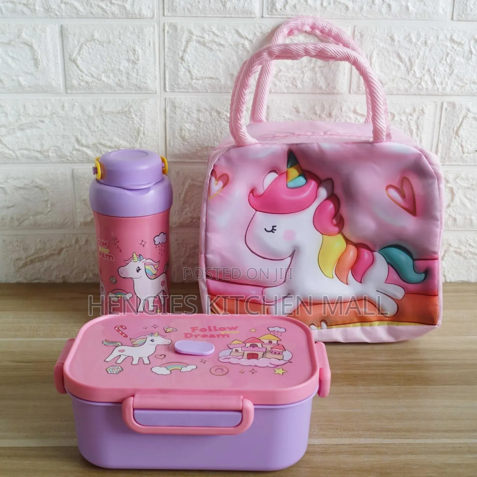 Lunch Box (Bowl, Bottle and Bag)