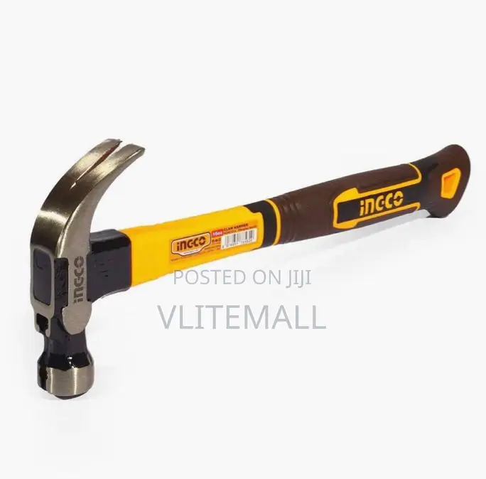 Ingco Claw Hammer 450g With Fiberglass Handle - Hch81016