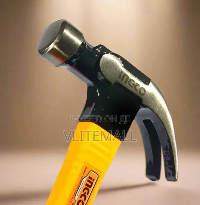 Ingco Claw Hammer 450g With Fiberglass Handle - Hch81016