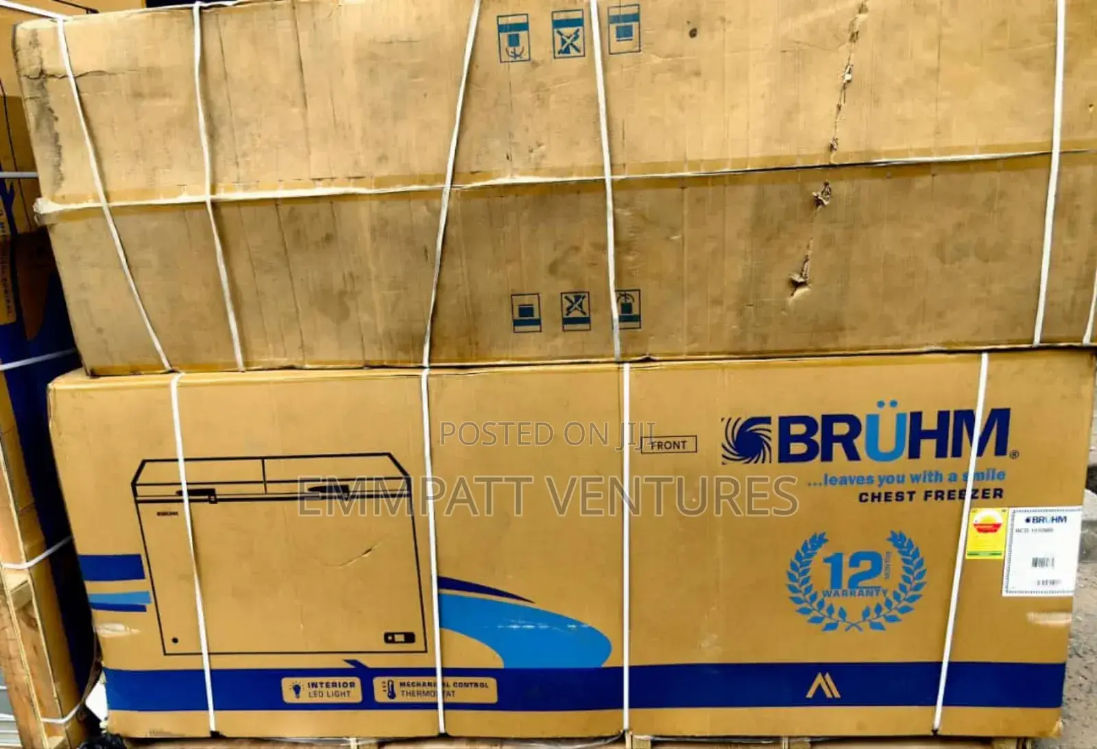 Bruhm Model 1010
Size 989 Litres