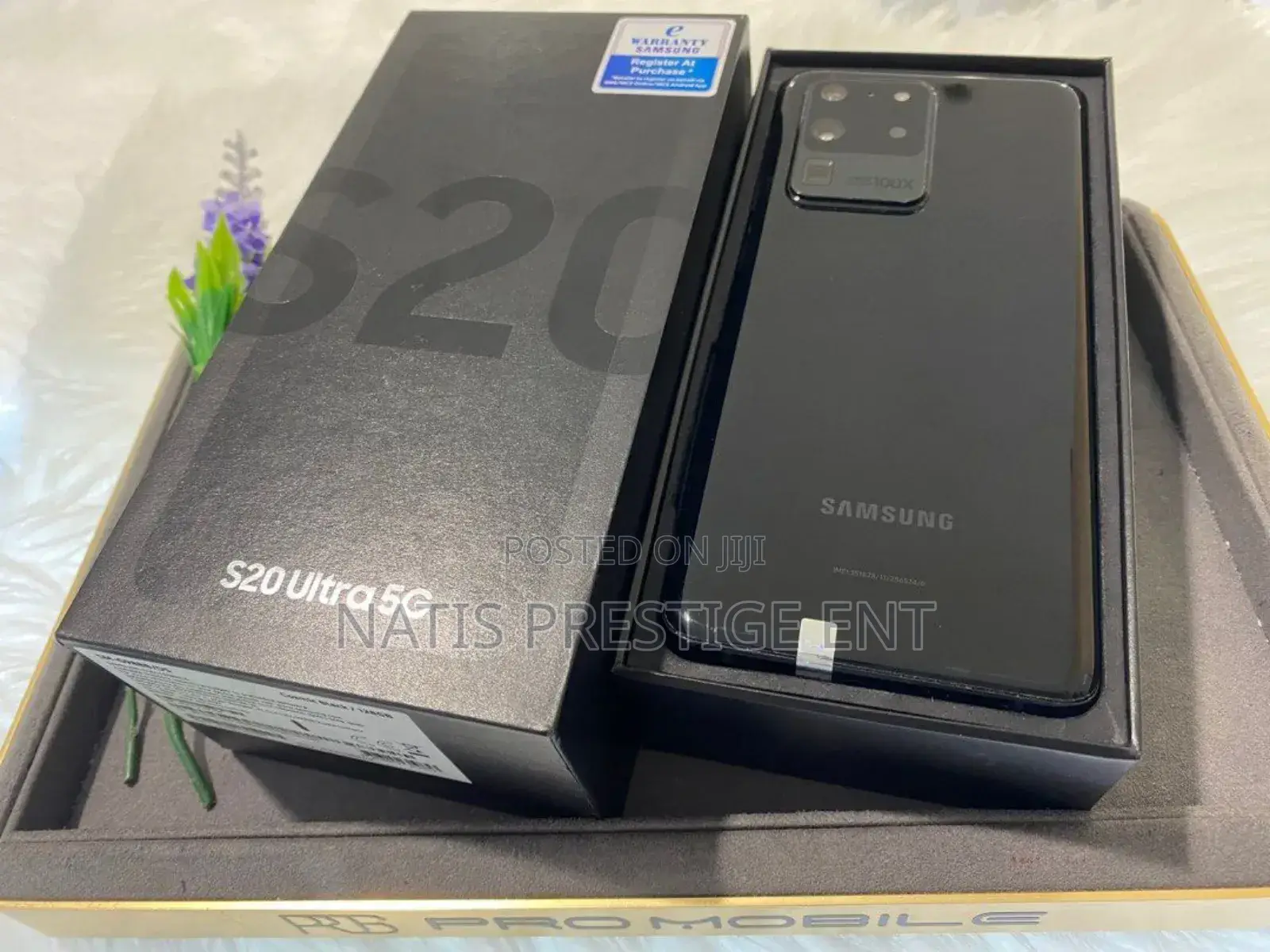 New Samsung Galaxy S20 Ultra 5G 256 GB Black