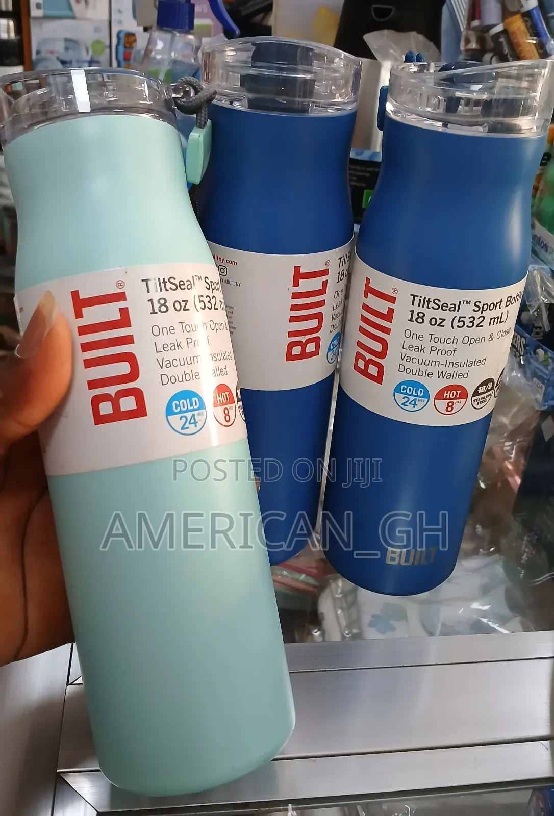 Built Insulated Vacuum Bottle, 532ml ( 8hrs Hot)