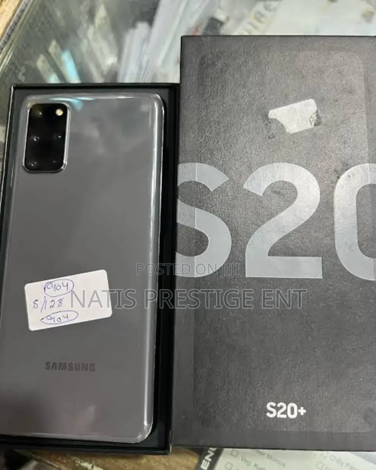 New Samsung Galaxy S20+ 128 GB Black