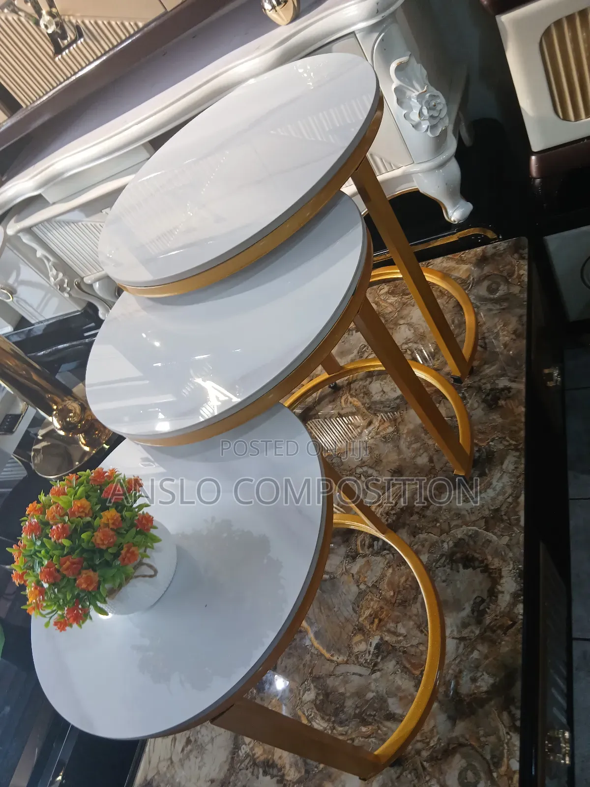 Quality Gold Centre Table