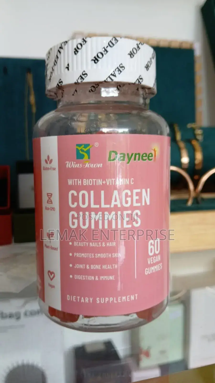 Winstown Collagen Gummies With Biotin Vitamin C