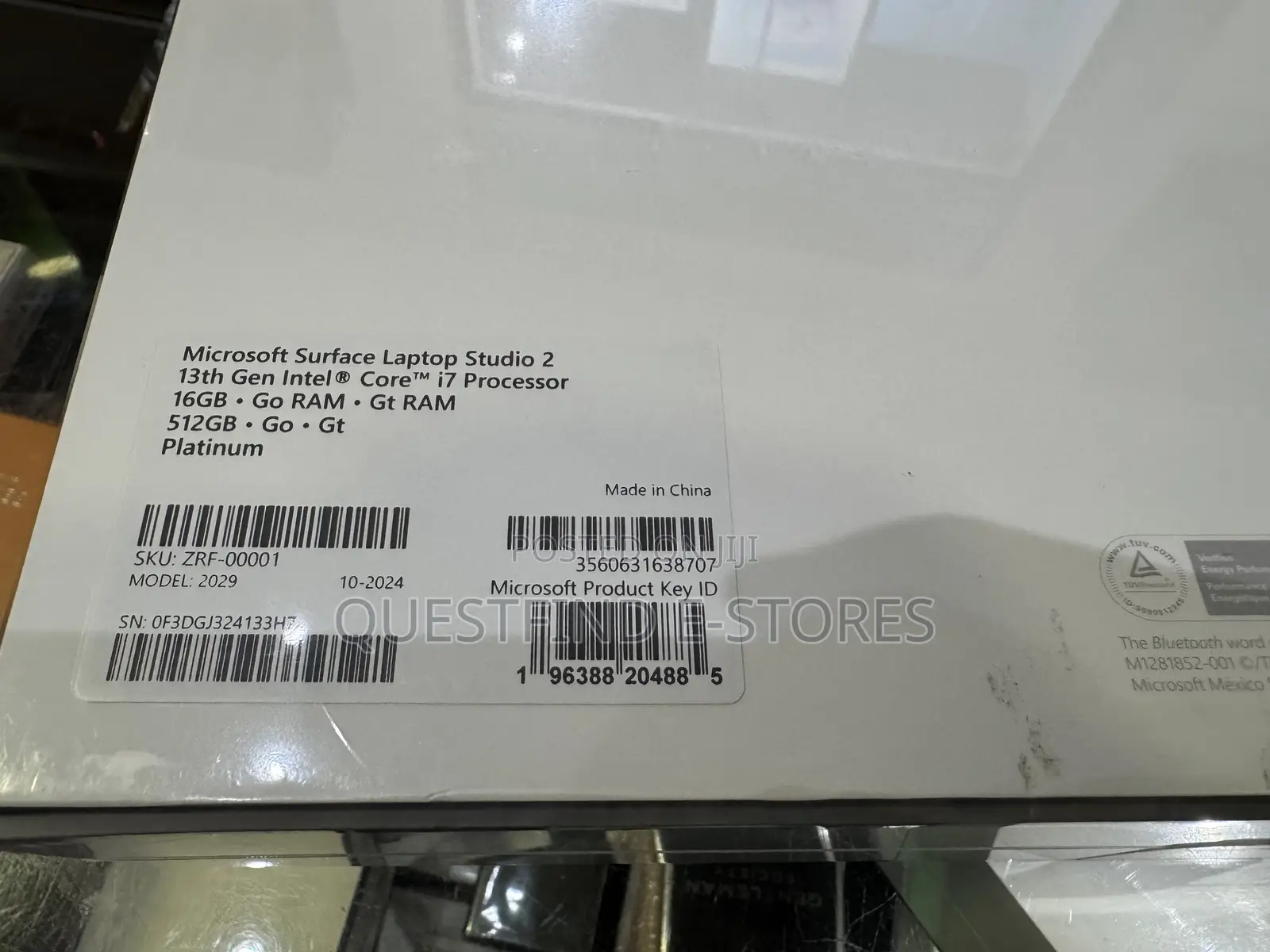 New Microsoft Surface Laptop Studio 2 16GB Intel Core I7 SSD 512GB
