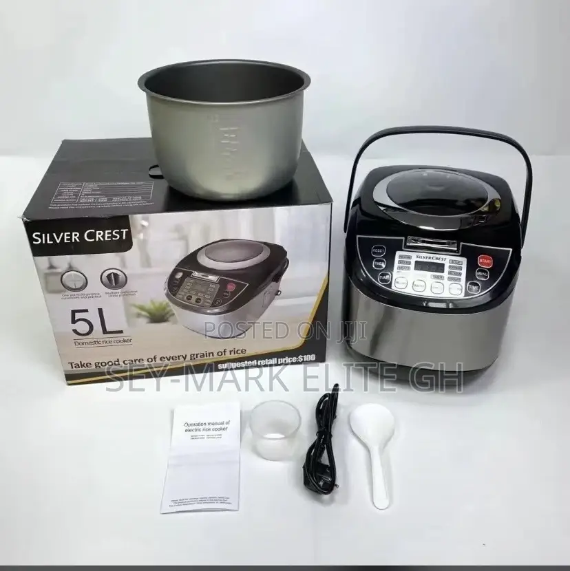 5l Silver Crest Digital Rice Cooker