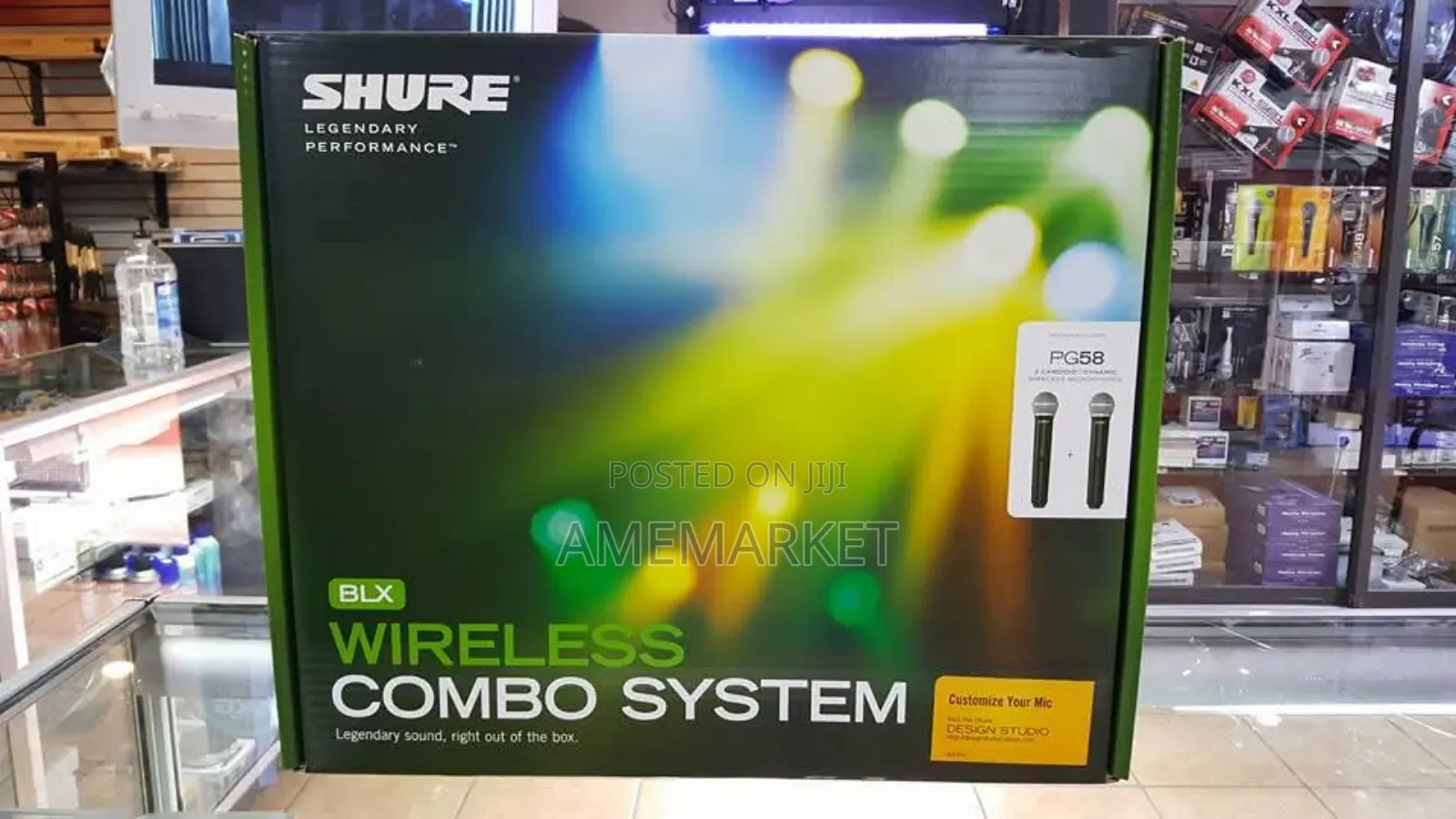 Shure Blx288/Pg58/Beta58 Uhf Wireless Microphone System