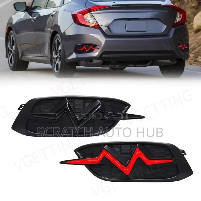 Honda Civic 2017 Back Bumper Reflector Led Lights