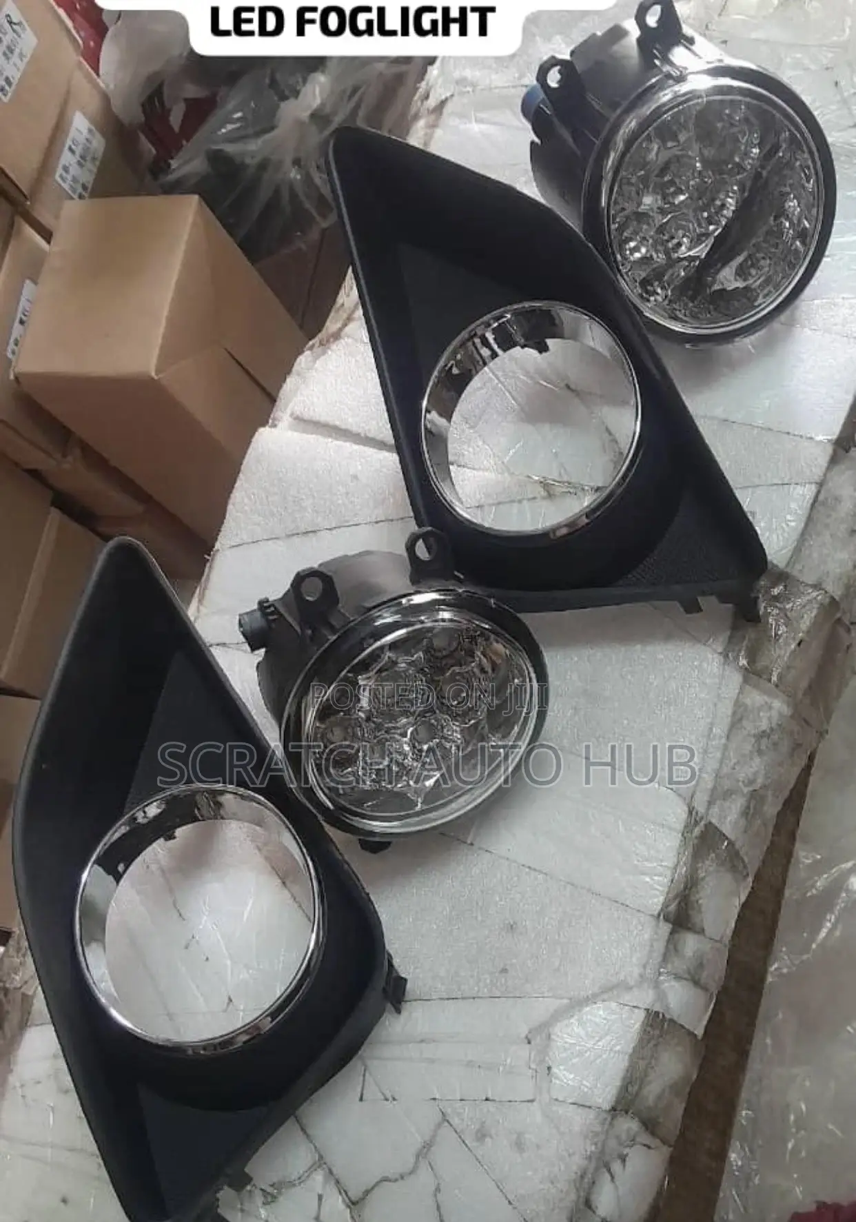 Corrola 09/ Fog Light and Cover With Led Lights