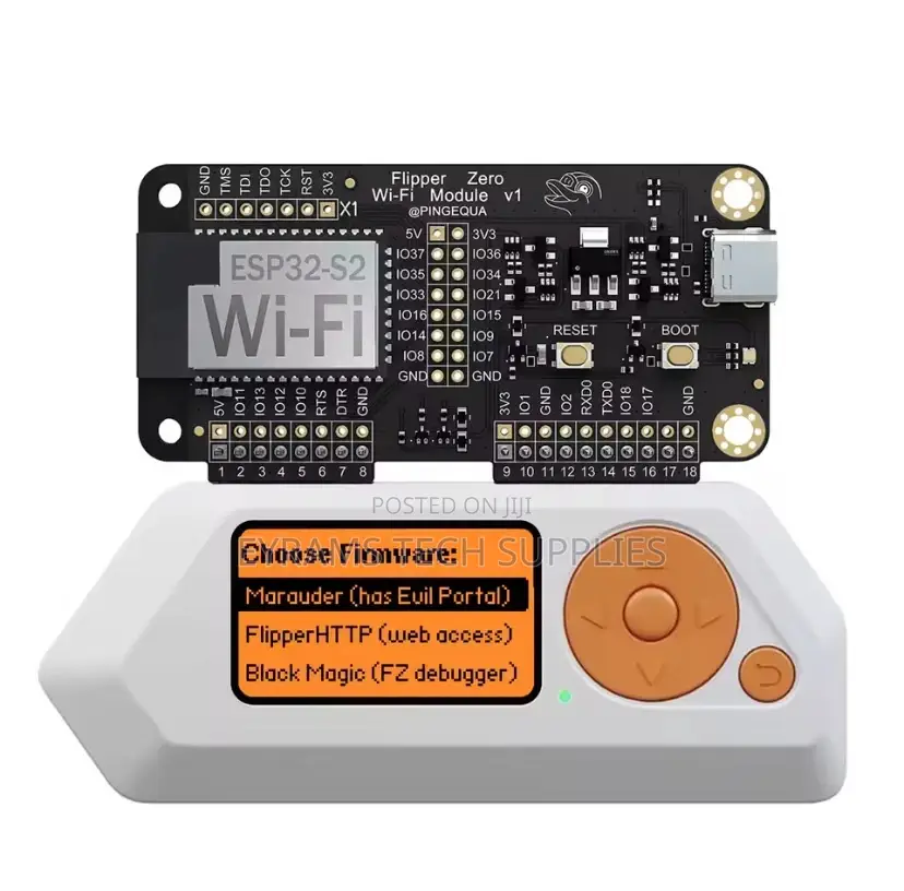 Flipper Zero Wi-Fi Devboard Pre-Installed Marauder Esp32-S2 Pentesting
