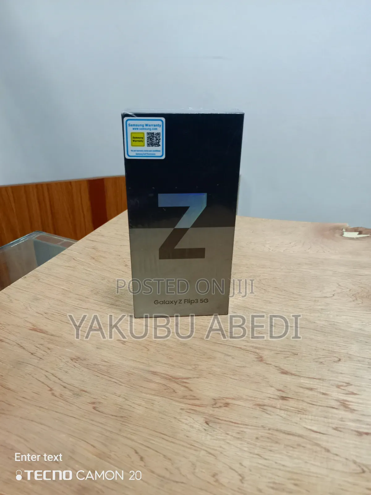 New Samsung Galaxy Z Flip 3 256 GB Black