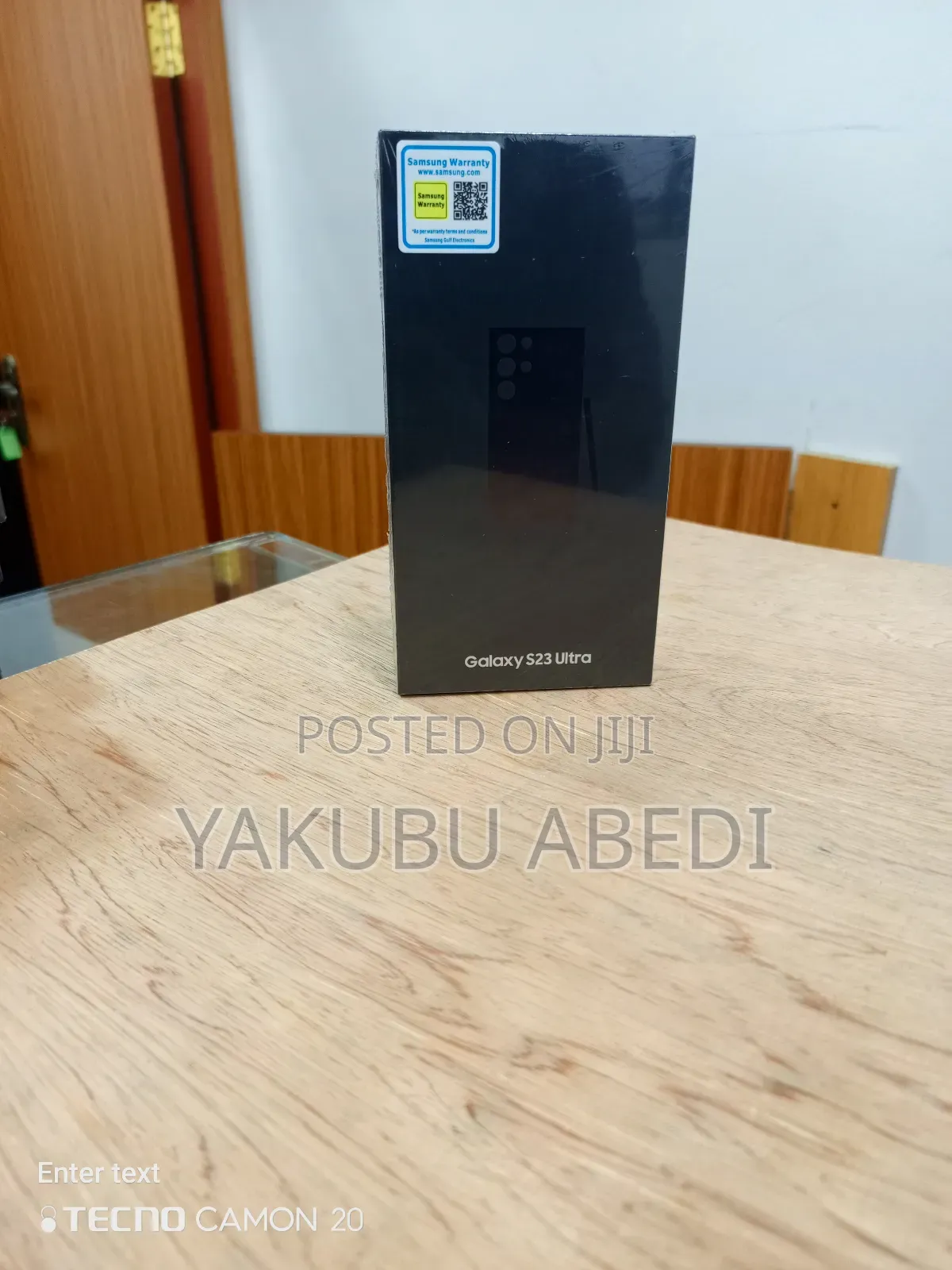 New Samsung Galaxy S23 Ultra 256 GB Black
