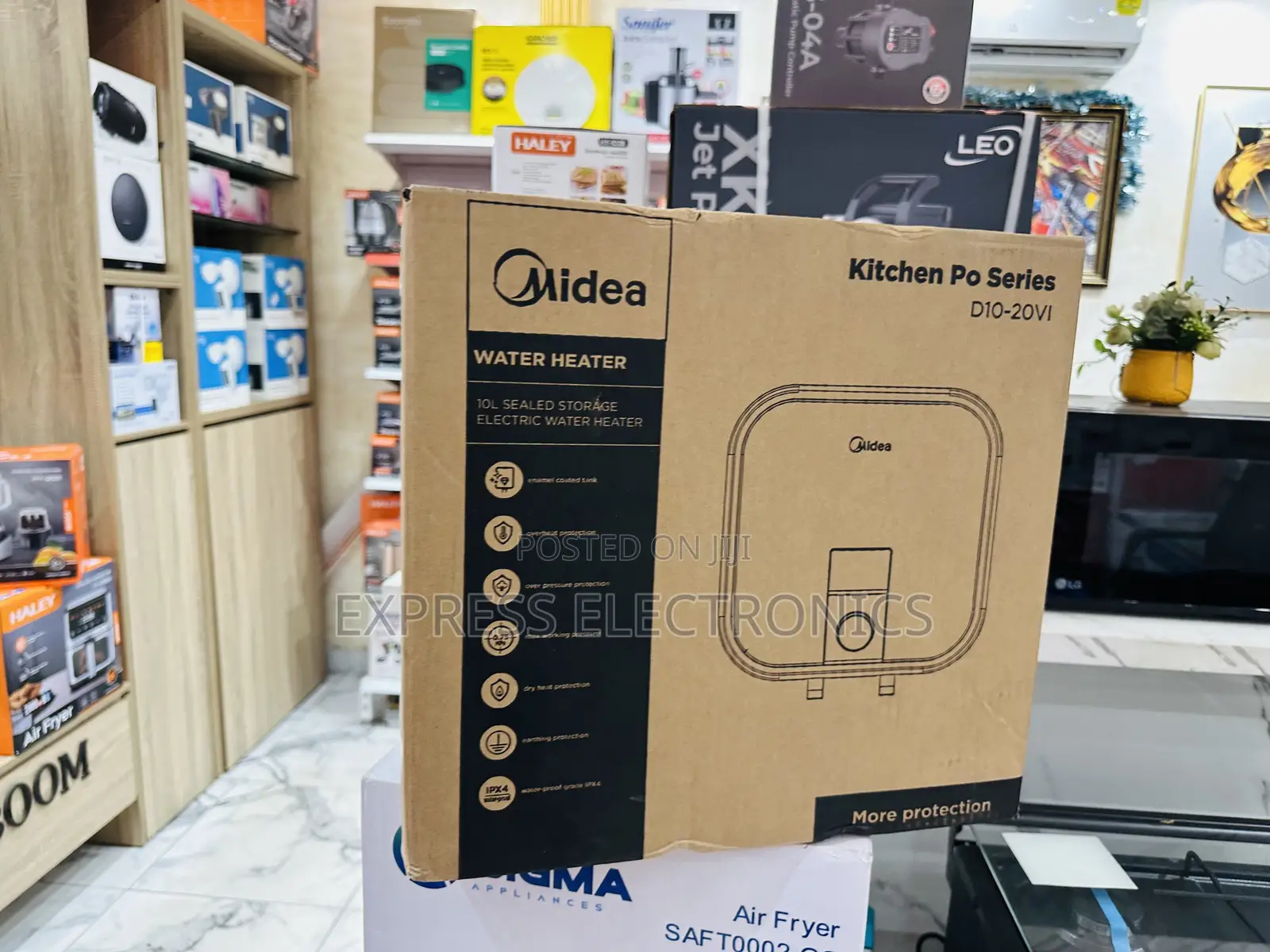 Ultra Modern Sleek Midea 10l Water Electric Heater