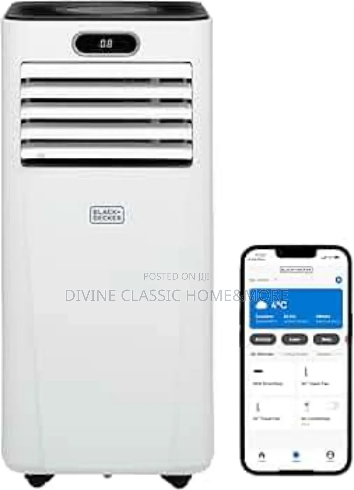 Black+Decker 7000 Btu Portable 3-in-1 Smart Air Conditioner