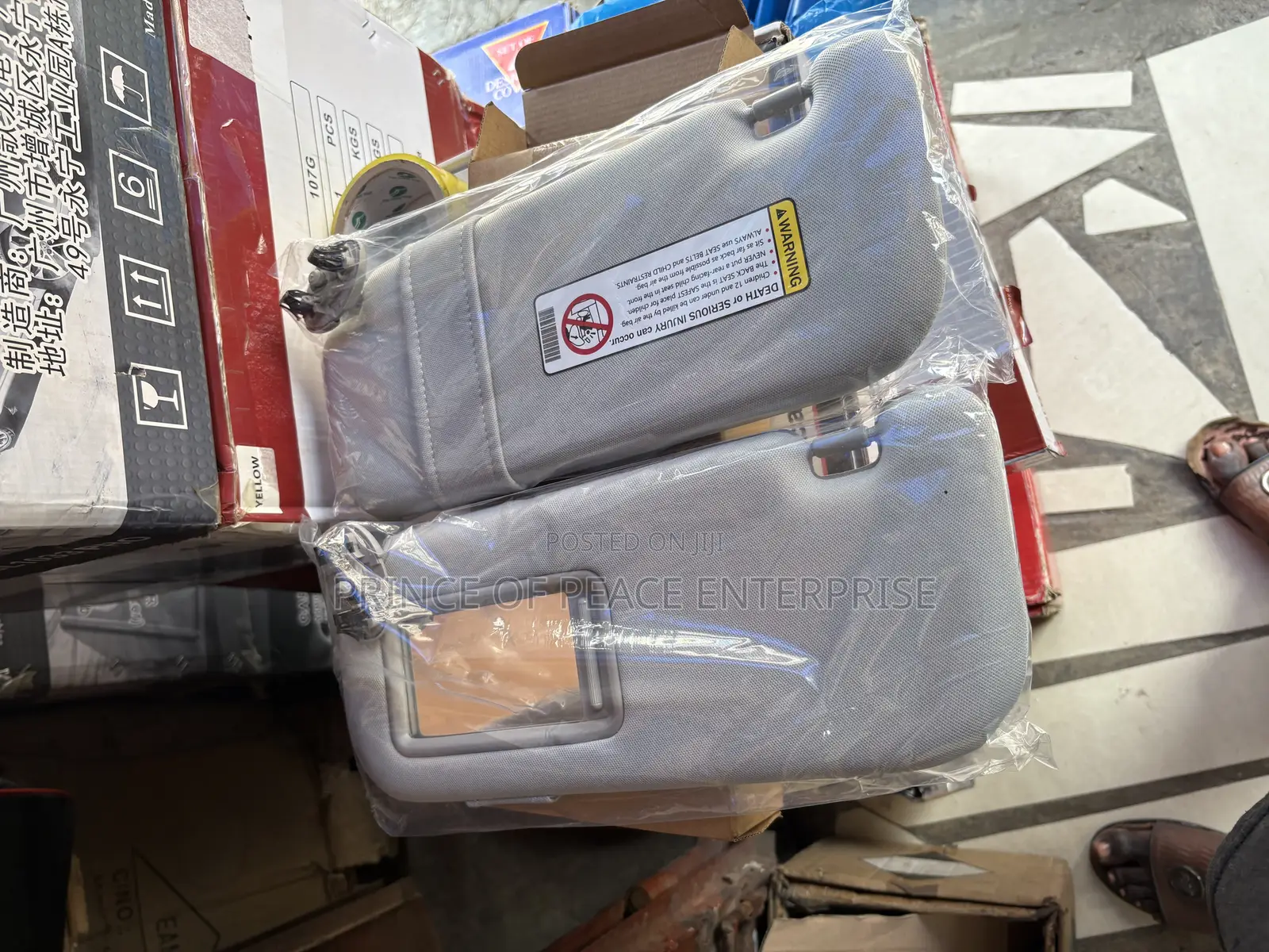 Toyota Vitz 2008 2012 2014 Sun Visors