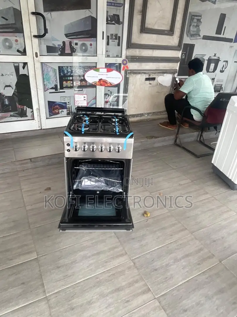Royalflame 4-Burner Gas Range 50x60 Stainless Majesty